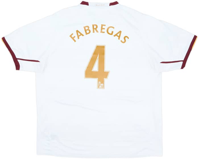 2007-08 Arsenal Away Shirt Fabregas #4 - 6/10 - (XXL)