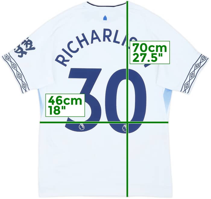 2018-19 Everton Third Shirt Richarlison #30 - 6/10 - (S)