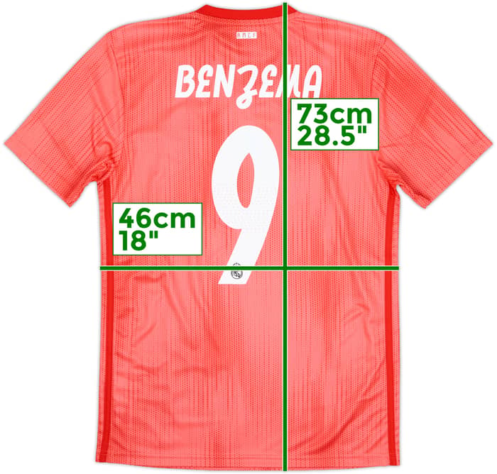 2018-19 Real Madrid Third Shirt Benzema #9 (S)