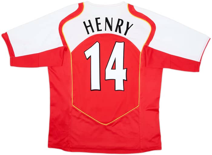 2004-05 Arsenal Home Shirt Vieira #4 - 8/10 - (XL)