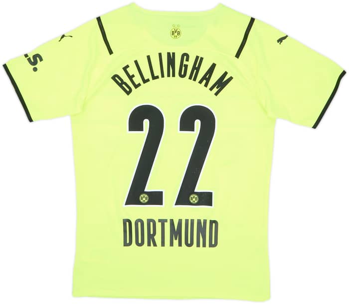 2021-22 Dortmund Authentic Cup Shirt Bellingham #22 (M)