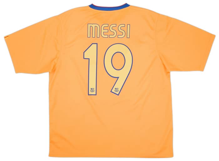 2006-08 Barcelona Basic Away Shirt Messi #19 - 8/10 - (XL)