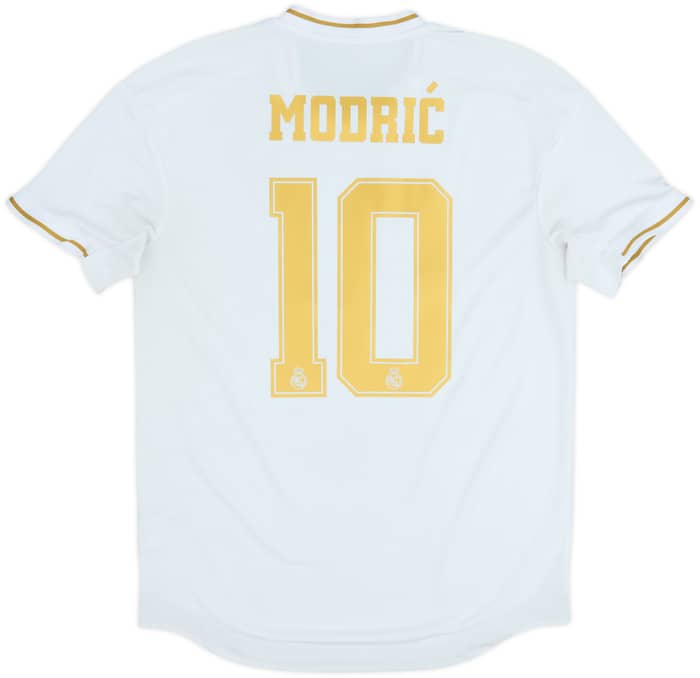 2019-20 Real Madrid Authentic Home Shirt Modric #10 - 7/10 - (M)