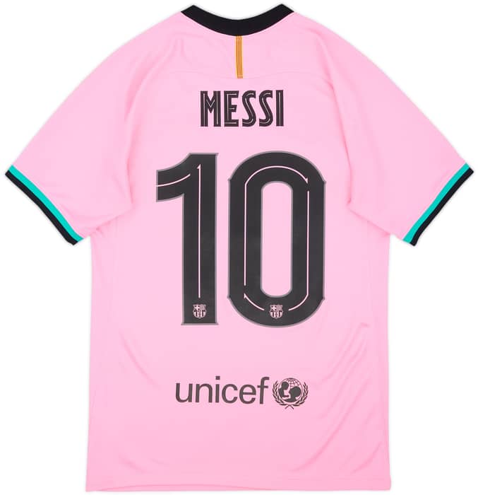 2020-21 Barcelona Third Shirt Messi #10 - 7/10 - (S)