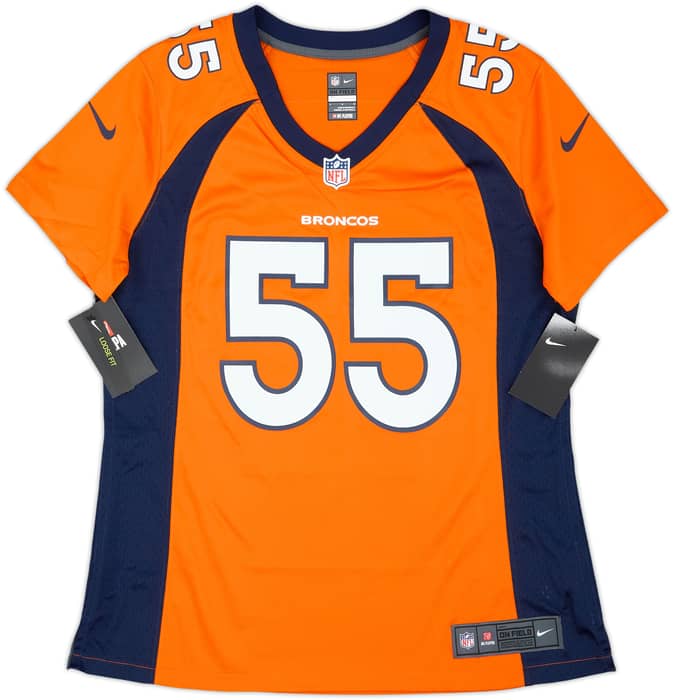 2018-22 Denver Broncos Chubb #55 Nike Game Home Jersey Womens (L)