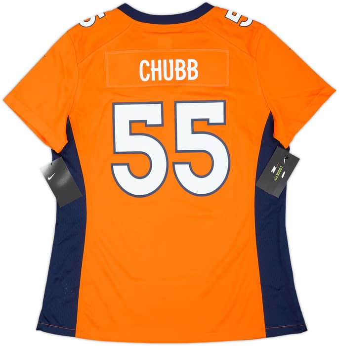 2018-22 Denver Broncos Chubb #55 Nike Game Home Jersey Womens (L)