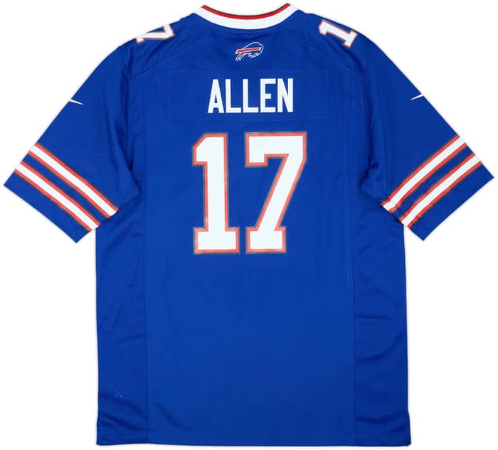 2018-25 Buffalo Bills Allen #17 Nike Game Home Jersey (M)