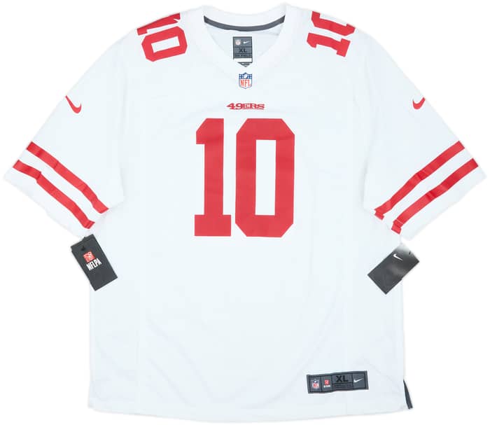 2017-21 San Francisco 49ers Garoppolo #10 Nike Game Away Jersey (XL)