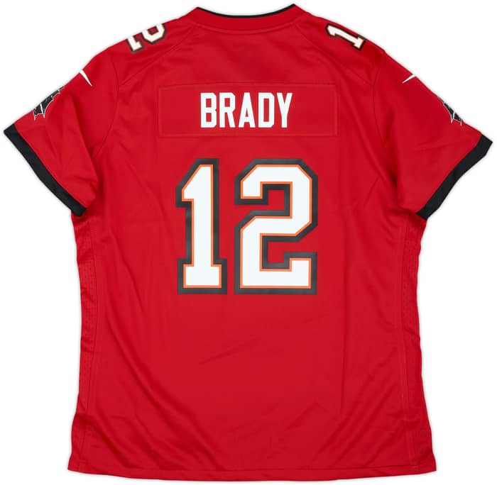 2020-22 Tampa Bay Buccaneers Brady #12 Nike Game Home Jersey Womens (XL)