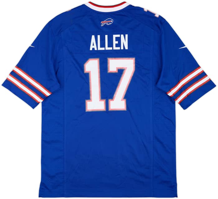 2018-25 Buffalo Bills Allen #17 Nike Game Home Jersey (M)