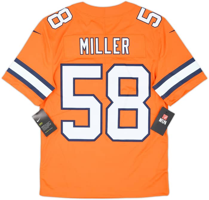 2016-21 Denver Broncos Miller #58 Nike Limited Alternate Jersey (S)