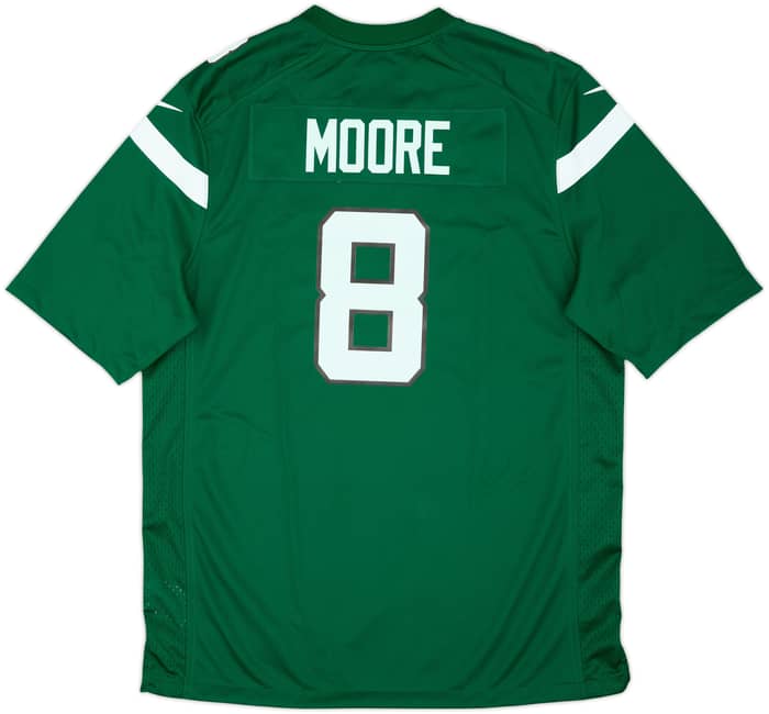 2021-22 New York Jets Moore #8 Nike Game Home Jersey (L)