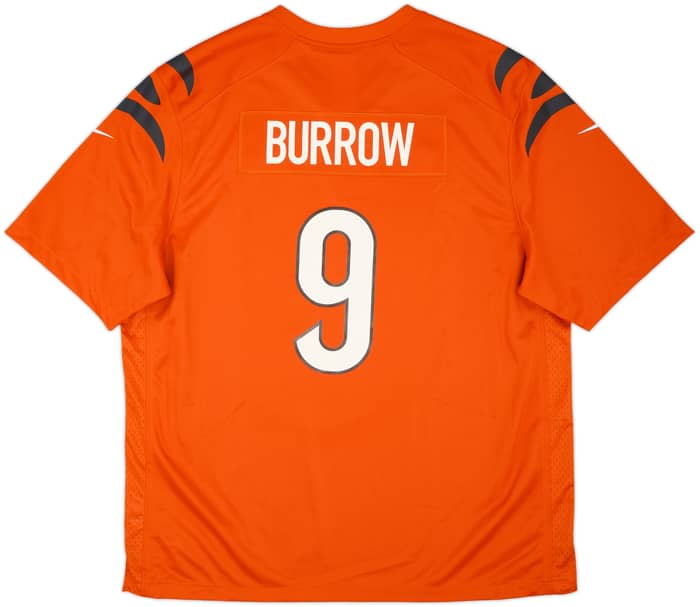 2021-25 Cincinnati Bengals Burrow #9 Nike Game Alternate Jersey (XXL)