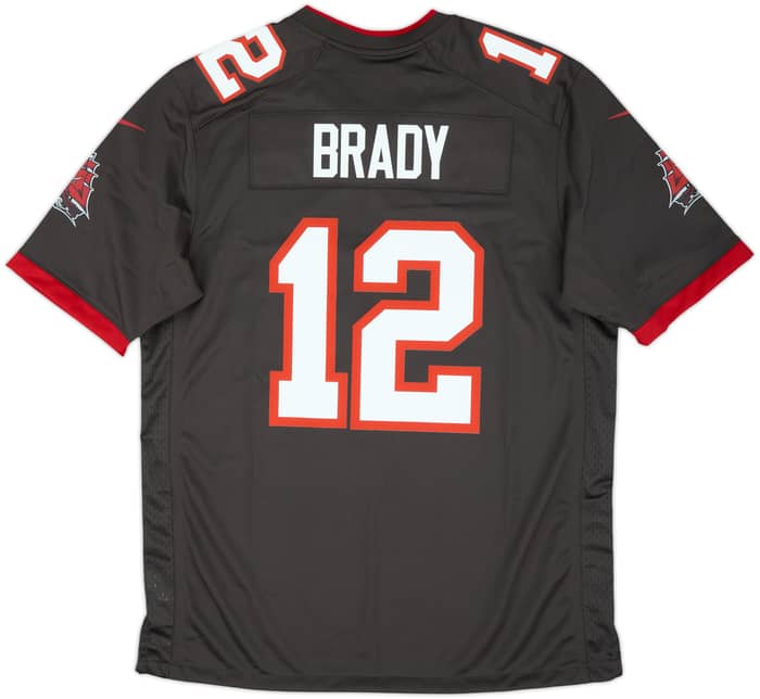 2020-22 Tampa Bay Buccaneers Brady #12 Nike Game Alternate Jersey (M)