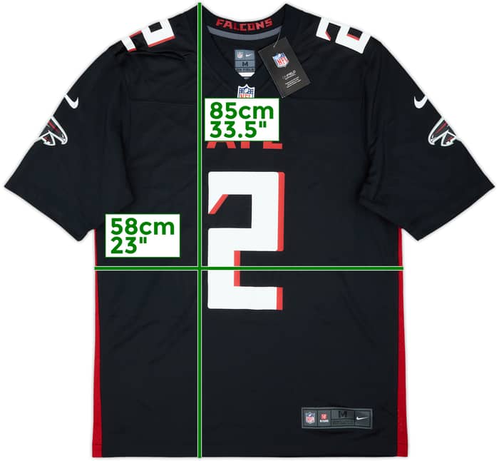 2020-21 Atlanta Falcons Ryan #2 Nike Game Home Jersey (M)