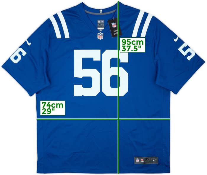 2018-25 Indianapolis Colts Nelson #56 Nike Game Home Jersey (3XL)