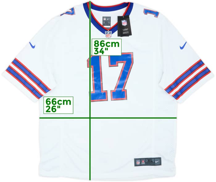 2018-25 Buffalo Bills Allen #17 Nike Game Away Jersey (XL)