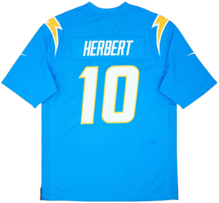 2020-25 LA Chargers Herbert #10 Nike Game Home Jersey (L)