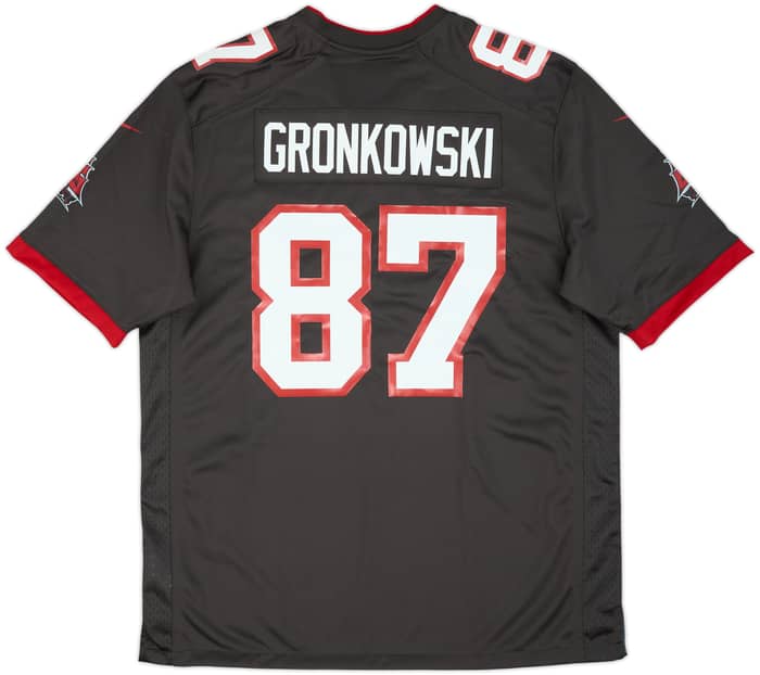 2020-21 Tampa Bay Buccaneers Gronkowski #87 Nike Game Alternate Jersey (L)