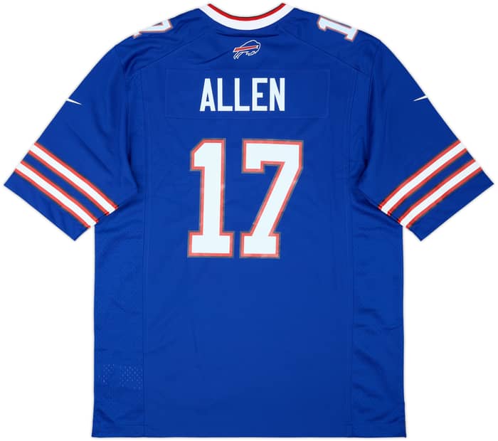 2018-25 Buffalo Bills Allen #17 Nike Game Home Jersey (M)