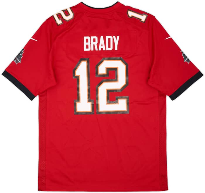 2020-22 Tampa Bay Buccaneers Brady #12 Nike Game Home Jersey (M)