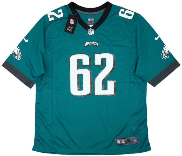 2012-23 Philadelphia Eagles Kelce #62 Nike Game Home Jersey (XL)