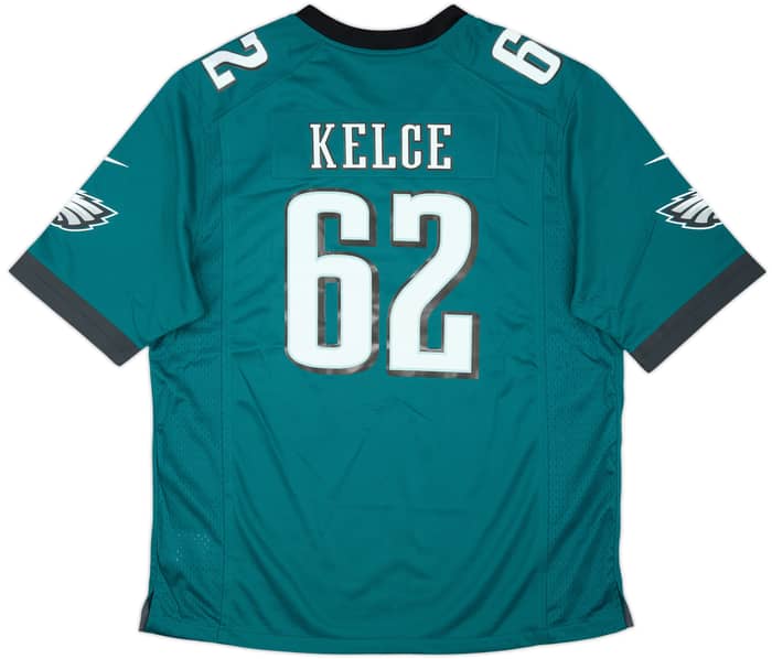 2012-23 Philadelphia Eagles Kelce #62 Nike Game Home Jersey (XL)