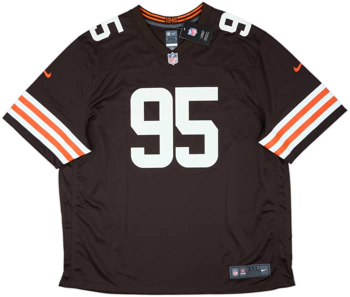 2020-25 Cleveland Browns Garrett #95 Nike Game Home Jersey (3XL)