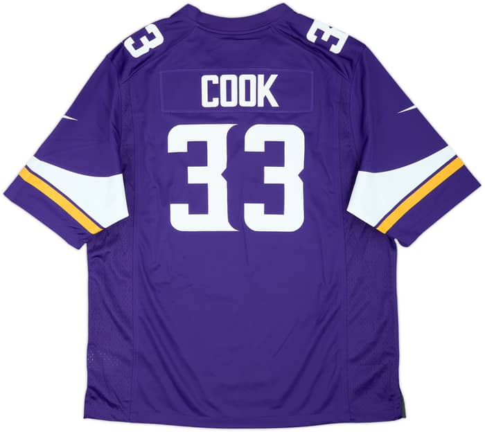 2017-21 Minnesota Vikings Cook #33 Nike Game Home Jersey (XL)