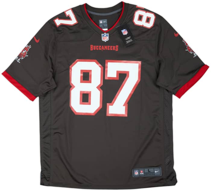 2020-21 Tampa Bay Buccaneers Gronkowski #87 Nike Game Alternate Jersey (L)