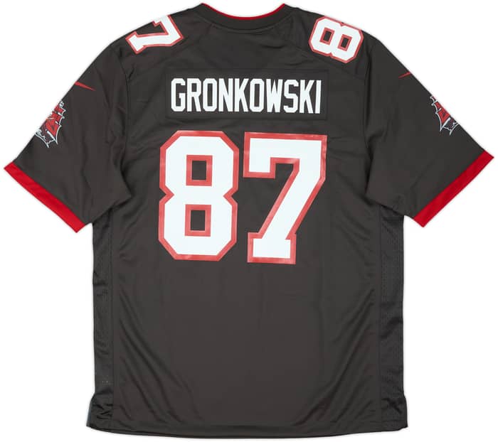 2020-21 Tampa Bay Buccaneers Gronkowski #87 Nike Game Alternate Jersey (L)