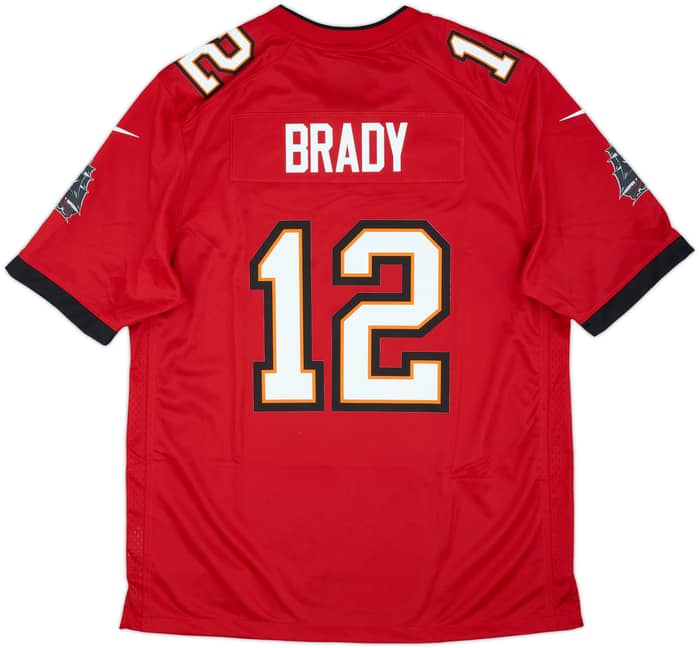 2020-22 Tampa Bay Buccaneers Brady #12 Nike Game Home Jersey (L)