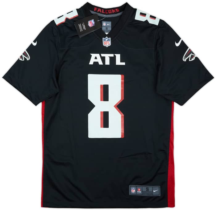 2021-25 Atlanta Falcons Pitts #8 Nike Game Home Jersey (S)