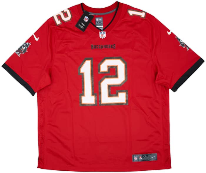 2020-22 Tampa Bay Buccaneers Brady #12 Nike Game Home Jersey (XXL)