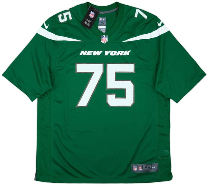 2021-23 New York Jets Vera-Tucker #75 Nike Game Home Jersey (XL)