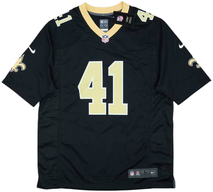 2017-25 New Orleans Saints Kamara #41 Nike Game Home Jersey (L)
