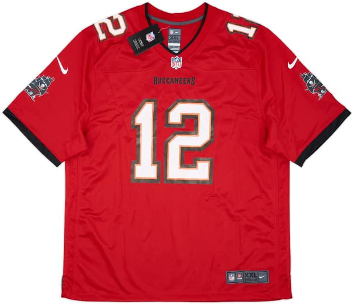 2020-22 Tampa Bay Buccaneers Brady #12 Nike Game Home Jersey (XXL)