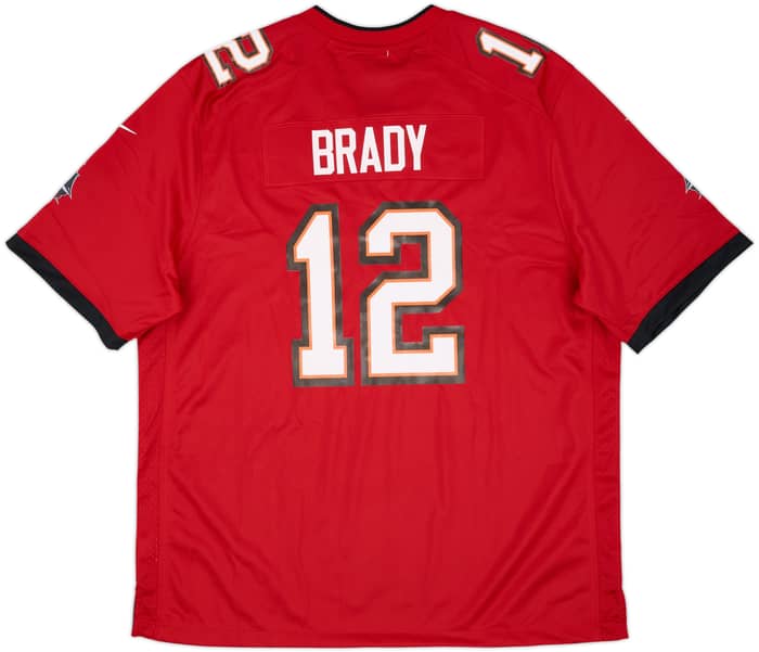 2020-22 Tampa Bay Buccaneers Brady #12 Nike Game Home Jersey (XXL)