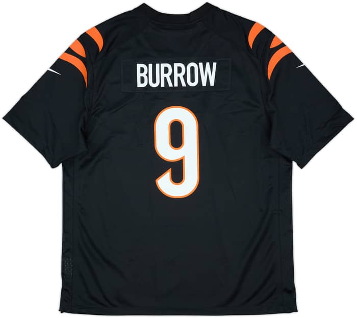2021-25 Cincinnati Bengals Burrow #9 Nike Game Home Jersey (XL)