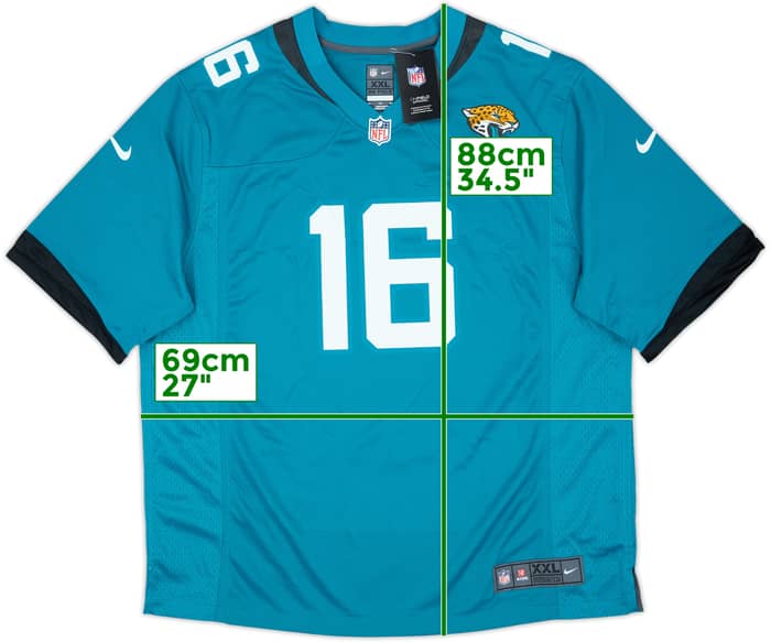 2021-25 Jacksonville Jaguars Lawrence #16 Nike Game Home Jersey (XXL)