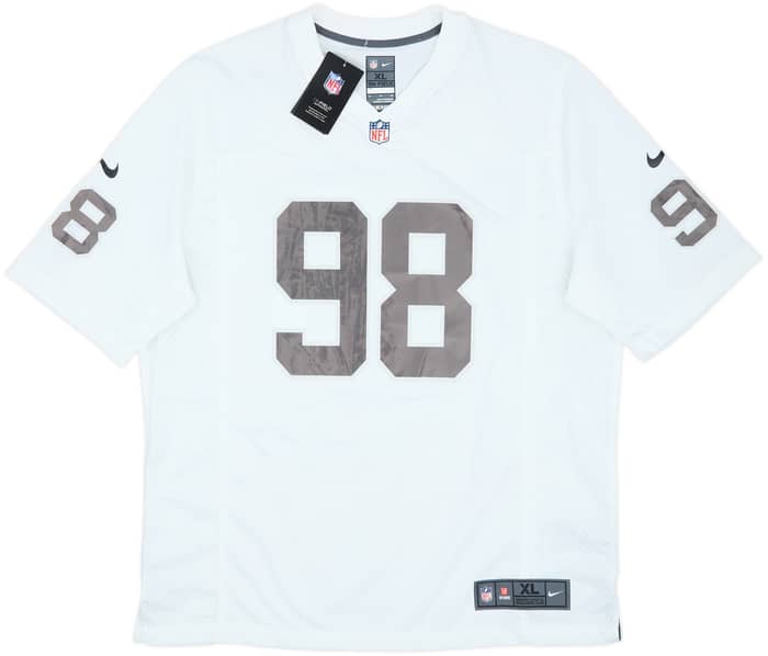 2020-25 Las Vegas Raiders Crosby #98 Nike Game Away Jersey (XL)