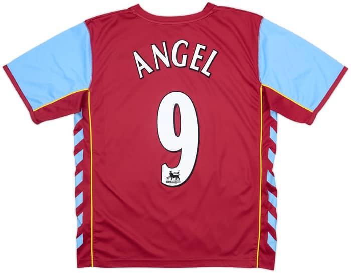 2005-06 Aston Villa Home Shirt Angel #9 - 8/10 - (L)