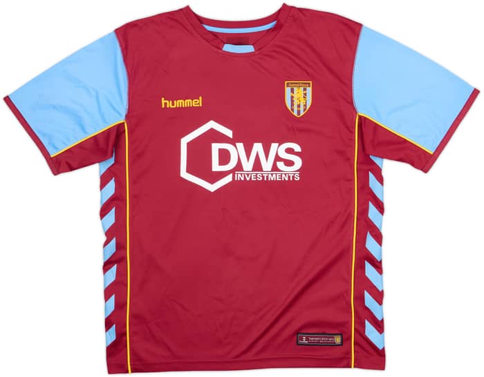 2005-06 Aston Villa Home Shirt Angel #9 - 8/10 - (L)