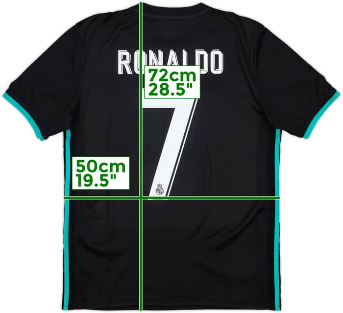 2017-18 Real Madrid Away Shirt Ronaldo #7 - 5/10 - (M)