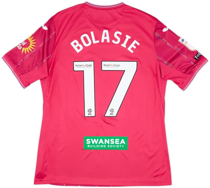 2023-24 Swansea Match Issue Third Shirt Bolasie #17