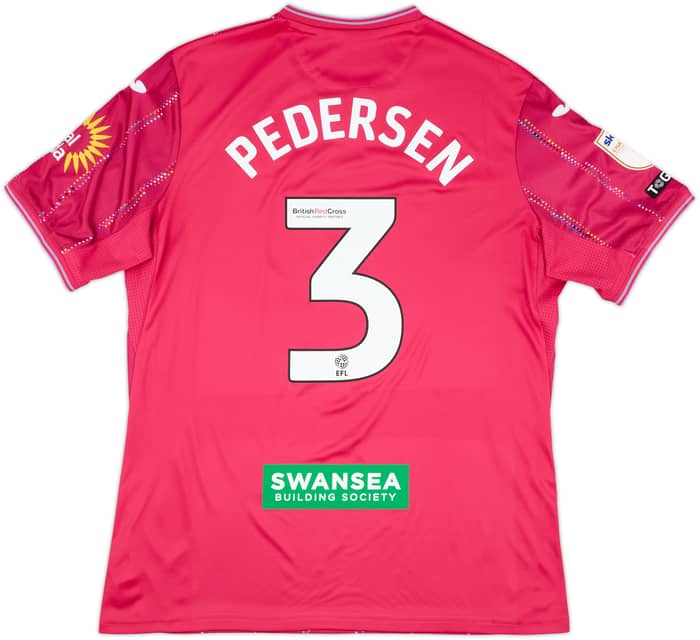 2023-24 Swansea Match Issue Third Shirt Pedersen #3