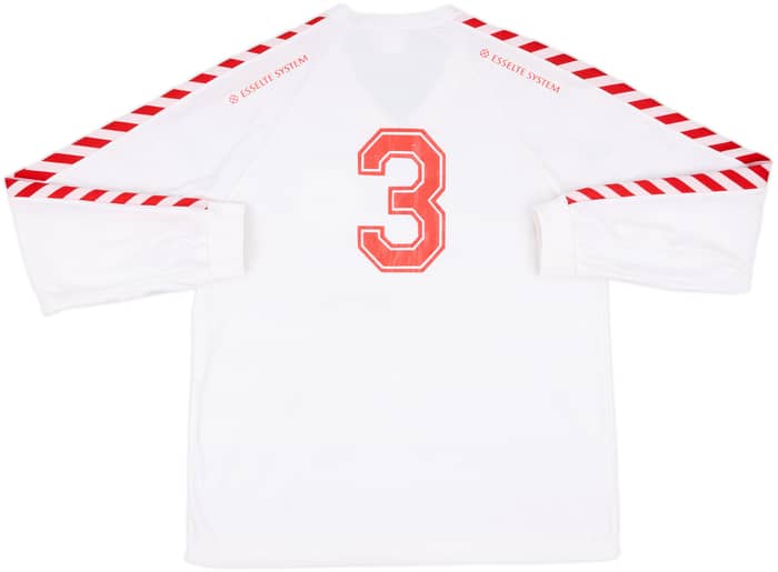 1987 Norway Player Issue Away/Training Shirt #3 (Ahlsen)