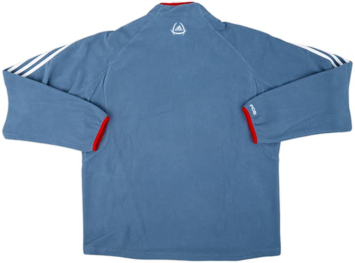 2005-06 Bayern Munich adidas 1/4 Zip Fleece Top - 9/10 - (XXL)