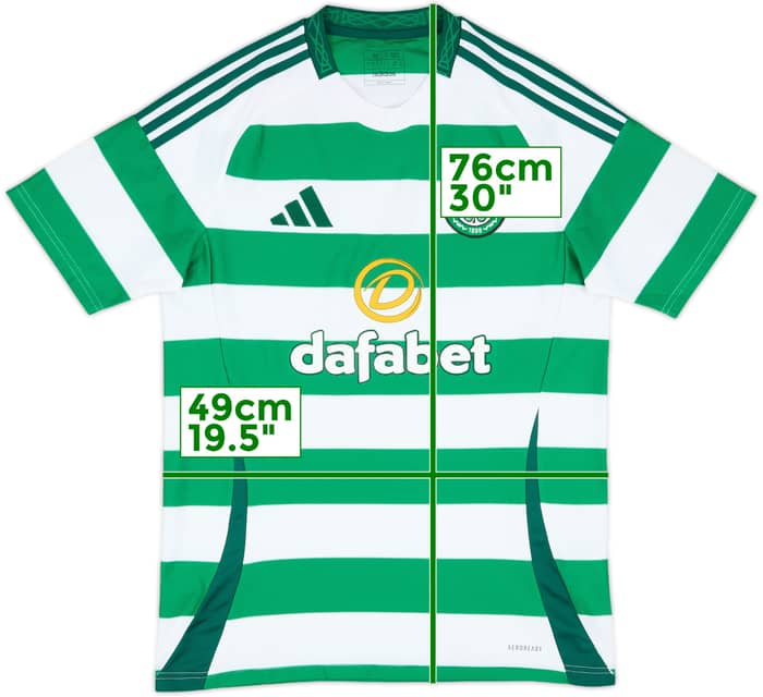 2024-25 Celtic Home Shirt - 10/10 - (M)