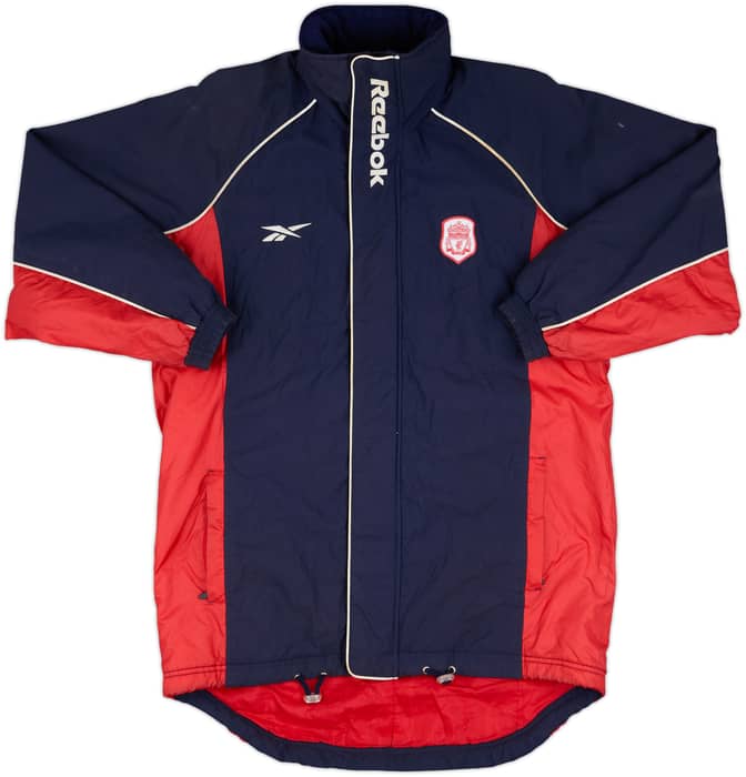 2000-01 Liverpool Reebok Padded Bench Coat - 8/10 - (XS)